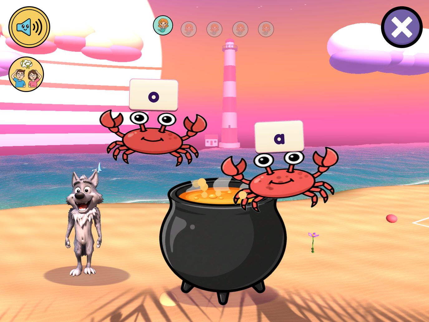 La soupe aux lettres des crabes